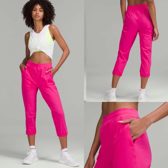 lululemon athletica Pants - Lululemon Adapted State High-Rise Cropped Jogger 23"
Sonic Pink! EUC